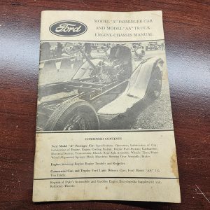 Engine and Chassis Manual (Ford 1928-1931)